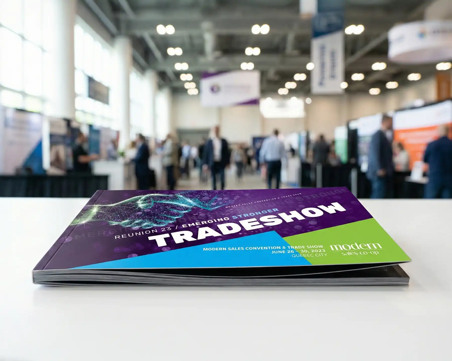 Modern Sales Co-op Catalogue design work