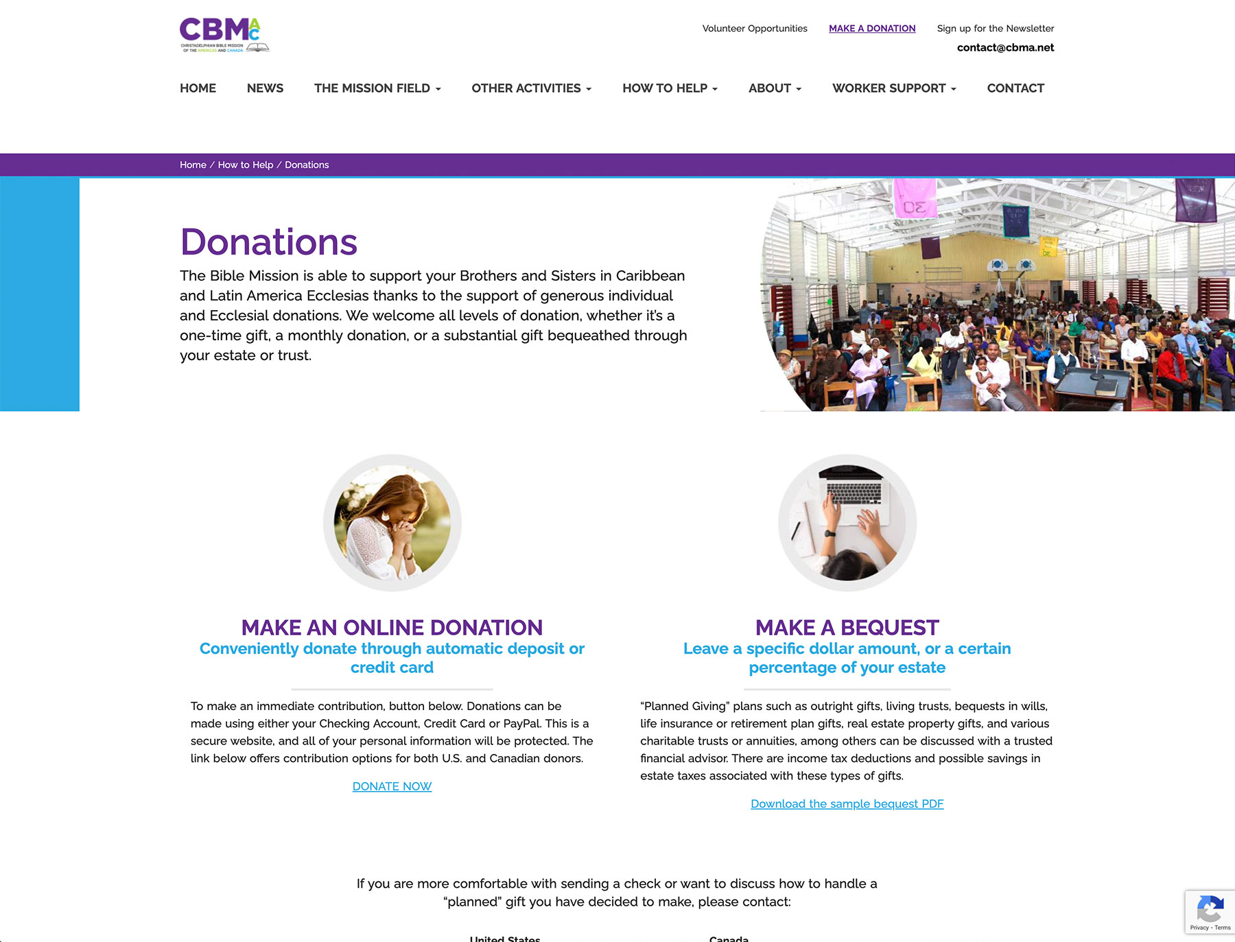 ecommerce product website